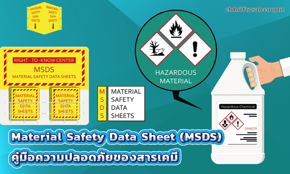 2.Material Safety Data Sheet (MSDS) คู่มือความปลอดภัยของสารเคมี